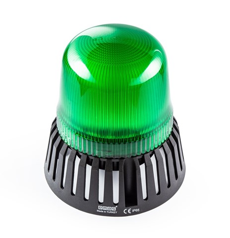 IT Series Green 24V AC/DC With Buzzer LED Beacon 120mm